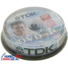 DVD-R Disc TDK   4.7Gb  8x  <уп. 10 шт.> на шпинделе