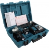 Makita <DGA504RME> Аккум. угловая шлифмашина (8500 об/мин, D125 мм, M14, 18 В, 4000мАч Li-Ion х  2, кейс)