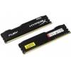 Kingston HyperX Fury <HX316LC10FBK2/8> DDR3 DIMM 8Gb KIT  2*4Gb  <PC3-12800>  CL10
