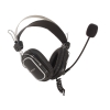 Гарнитура  A4Tech HS-50 черный 2.5м