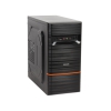 Корпус Sunpro Premier III, mATX, 450Вт, черный , ДхШхВ: 365*170*345мм, мат.плата до 24.4*24.4см, 2*USB 2.0, 20+4-Pin, 4-Pin, 3*SATA, 2*MOLEX, FDD