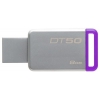 Флеш Диск Kingston 8Gb DataTraveler 50 DT50/8GB USB3.0 серебристый
