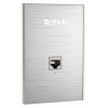 Точка доступа Tenda W6-US Точка доступа встраиваемая в стену 802.11bgn 300Mbps 2.4 ГГц 1xLAN серебристый (W6_US)