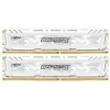 Память DDR4 16Gb 2x8Gb (pc-19200) 2400MHz Crucial Ballistix Sport LT White CL16 DRx8 BLS2C8G4D240FSC