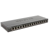 Коммутатор NETGEAR  GS316-100PES 16-портов 10/100/1000 Мбит/с  с внешним блоком питания и функциями энергосбережения