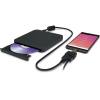 Оптич. накопитель ext. DVD±RW HLDS (Hitachi-LG Data Storage) GP95NB70 Black  USB 2.0, Tray, Android compatible, Retail