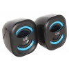 Колонки CBR CMS 333, Black-Blue. 3W*2, USB (CMS 333 Black-Blue)