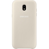 Чехол (клип-кейс) Samsung для Samsung Galaxy J3 (2017) Dual Layer Cover золотистый (EF-PJ330CFEGRU)