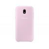 Чехол (клип-кейс) Samsung для Samsung Galaxy J3 (2017) Dual Layer Cover розовый (EF-PJ330CPEGRU)