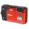 Фотоаппарат Nikon Coolpix W300 Orange <16.0Mp, 5x zoom, 3.0", SDXC, Влагозащитная, Ударопрочная> (водонепроницаемый 30 метров) (VQA071E1)