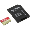 SanDisk Extreme <SDSQXAF-064G-GN6MA> microSDXC Memory Card 64GbUHS-I U3  V30 +microSD-->SD Adapter