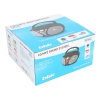 Аудиомагнитола BBK BX180U белый/голубой, 2 Вт, mp3, Цифровой тюнер (УТ-00006471)