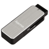 Устройство чтения карт памяти USB3.0 Hama H-123900 серебристый (00123900)