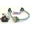Sunbeam IDE Round cable ATA133/100/66 (3 connectors,45см, Green EL Cable), IDE кабель, зеленая подсветка