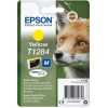 Картридж струйный Epson T1284 C13T12844012 желтый (3.5мл) для Epson S22/SX125