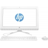 Моноблок HP 20-c044ur 19.5" HD+ E2 7110 (1.8)/4Gb/500Gb 7.2k/R2/DVDRW/Windows 10/GbitEth/65W/клавиатура/белый 1600x900 (1EE92EA)
