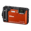 Фотоаппарат Nikon CoolPix W300 оранжевый 16Mpix Zoom5x 3" 4K 99Mb SDXC/SD/SDHC CMOS 1x2.3 50minF 30fr/s HDMI/KPr/DPr/WPr/FPr/WiFi/GPS/EN-EL12 (VQA071E1)
