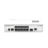 Коммутатор MikroTik CRS212-1G-10S-1S+IN Cloud Router Switch 212-1G-10S-1S+IN with Atheros QC8519 400Mhz CPU, 64MB RAM, 1xGigabit LAN, 10xSFP cages, 1x