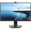 Монитор Philips 27" 272B7QPTKEB (00/01) черный IPS LED 16:9 HDMI M/M Cam матовая HAS Pivot 350cd 2560x1440 D-Sub DisplayPort QHD USB 7.86кг