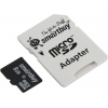 SmartBuy <SB8GBSDCL4-01-BTS> microSDHC 8Gb Class4 +  microSD-->SD Adapter