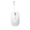 Мышь Asus UT300 белый оптическая (1000dpi) USB2.0 для ноутбука (2but) (90XB0460-BMU020)