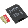 SanDisk Extreme <SDSQXAF-064G-GN6AA> microSDXC Memory Card 64GbUHS-I U3 V30  +microSD-->SD Adapter