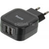 Сетевое зар./устр. Buro TJ-278B Smart 3.4A универсальное черный (TJ-278B)