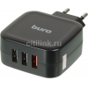 Сетевое зар./устр. Buro TJ-285B QC3 2.4A+2.1A+1.67A+1.25A универсальное черный (TJ-285B)