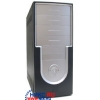 Miditower <5005131/5005342/5005738> Step GL Jet Silver-Black  ATX  350W (20+4пин)