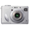 SONY Cyber-shot DSC-W5 <Silver> (5.1Mpx, 38-114mm, 3x, F2.8-5.2, JPG, 32Mb + 0Mb MS, 2.5", USB 2.0, AV, AAx2)