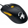 Мышь проводная Genius M6-600 чёрный оранжевый, 800-1500dpi, 6 кнопок, память на 4 игровых профиля, с грузиками, USB (31040063102)