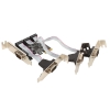 Контроллер ORIENT XWT-PE4SV1LP, PCI-E to COM 4-port Low Profile (ASIX AX99100) oem (30488)