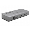 Разветвитель HDMI 4K Splitter ORIENT HSP0102H-2.0,, 1-2, HDMI 2.0/3D, UHDTV 4K/ 60Hz (3840x2160)/HDTV1080p, HDCP2.2, EDID управление, RS232 порт, IR (30465)