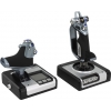 Джойстик Logitech X52 Flight Control System (9кн., 2x 8 поз.перекл.,  РУД, USB) <945-000006>