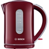Чайник электрический Bosch TWK7604 1.7л. 2200Вт бордовый (корпус: пластик)