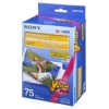 SONY SVM-75LS Color Printing Pack (к-ж+бумага 75л.) для DPP-SV/EX серий