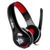 Наушники с микрофоном Oklick HS-L340G DARK SIDE черный 2.2м мониторы оголовье (HS-L340G)
