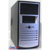 Minitower Foxconn TW003 Black&Silver  MicroATX  300W (20+4пин)