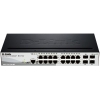 Коммутатор D-Link DGS-1510-20L/ME/A1A Управляемый коммутатор 2 уровня с 16 портами 10/100/1000Base-Т и 4 портами 1000Base-X SFP