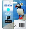 Картридж струйный Epson T3242 C13T32424010 голубой (14мл) для Epson SureColor SC-P400
