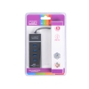 Концентратор CBR CH 157, 4 порта, USB 3.0 Поддержка Plug&Play. Длина провода 50+-3см. LED-подсветка.