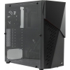 Miditower Aerocool <CyberX Advance> Black ATX Без БП,  с окном