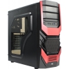 Miditower Aerocool <Cyclops Advance Red> ATX Без  БП,  с  окном