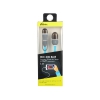 Кабель 2в1 MicroUSB+Lightning 8pin-USB Ritmix RCC-200 Blue для синхронизации/зарядки, 1м