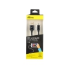 Кабель MicroUSB-USB Ritmix RCC-411 black для синхронизации/зарядки, 1м, нейлон. опл., мет. коннекторы