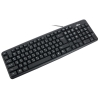 Клавиатура проводная Ritmix RKB-103 USB черный Кл:107