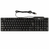 Клавиатура проводная Ritmix RKB-111 USB черный Кл:102,  влагоустойчивая конструкция