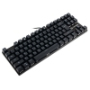 Клавиатура механическая игровая QCYBER DOMINATOR TKL(QC-03-008DV01), короткая, свитчи RED, RGB подсветка, тканевый провод, подключение USB