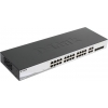 D-Link <DGS-1210-28 /F1A> Управляемый коммутатор (24UTP  1000Mbps+  4Combo  1000BASE-T/SFP)