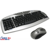 A4-Tech Wireless Keyboard+Optical Mouse <KBS-2580RP(USB)>(Кл-ра М/Мед,Ergo,USB,RF+Мышь USB,8кн,Roll,Optical,RF)
